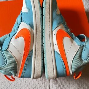 Nike Kids' Sneakers in Blue and Orange